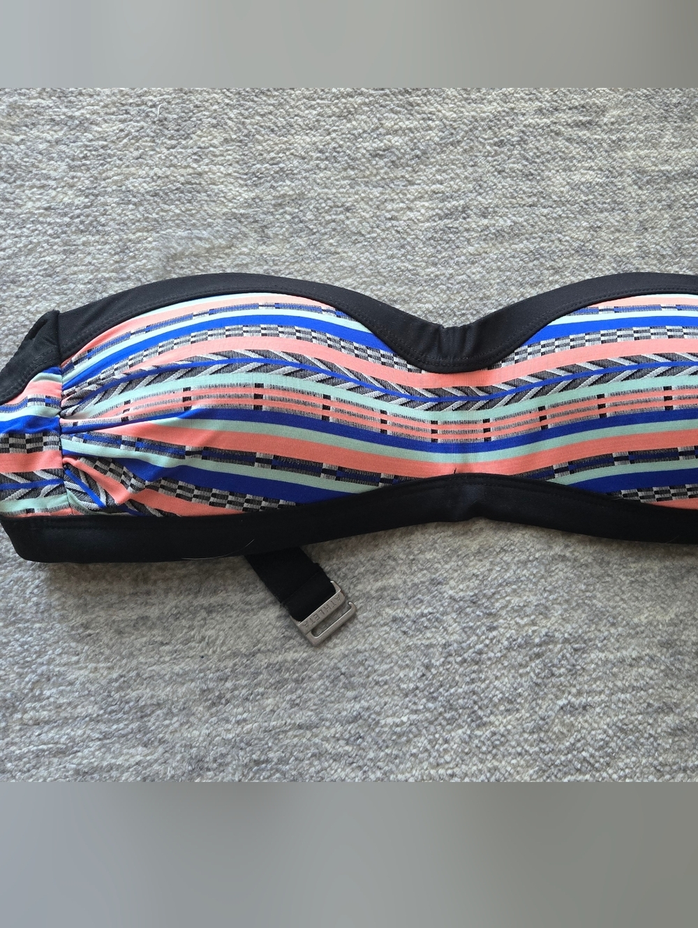 Athleta Strapless Swim Bandeau Top